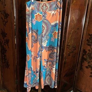 Coco Bianco Multicolor Paisley Pants